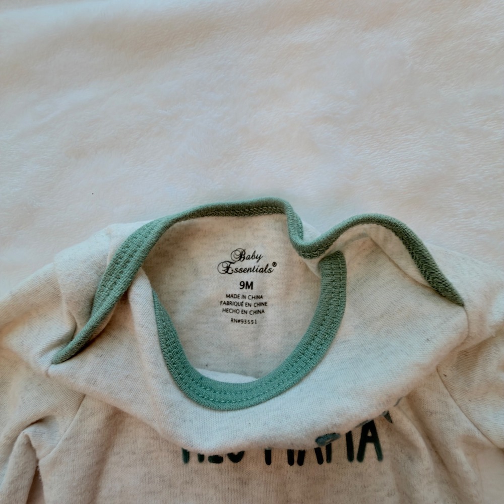 Carter's Baby Essentials Clothing Lot Boy 9M Blue Green Good Alligator Sport - Picture 6 of 16